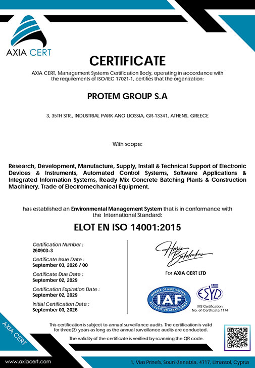 axia certification 14001 en 2029